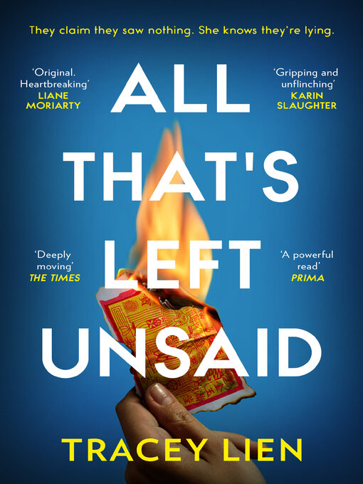 Title details for All That's Left Unsaid by Tracey Lien - Available